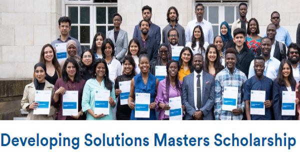 University of Nottingham Developing Solutions Masters Scholarships 2023/24