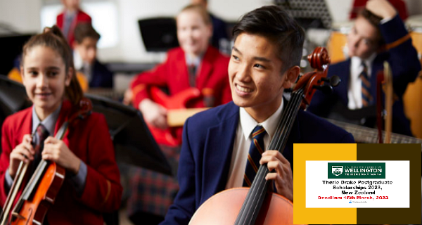 Victoria University of Wellington Therle Drake Postgraduate Scholarship 2023